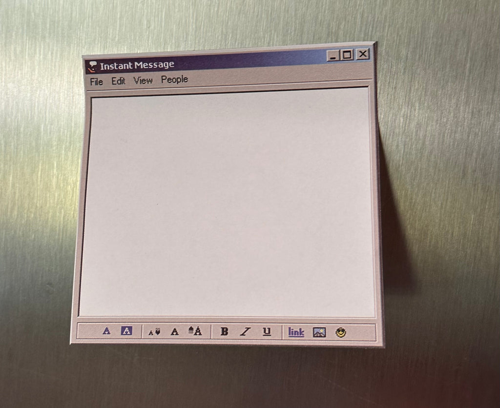 Instant Message Sticky Notes - Kaleidadope