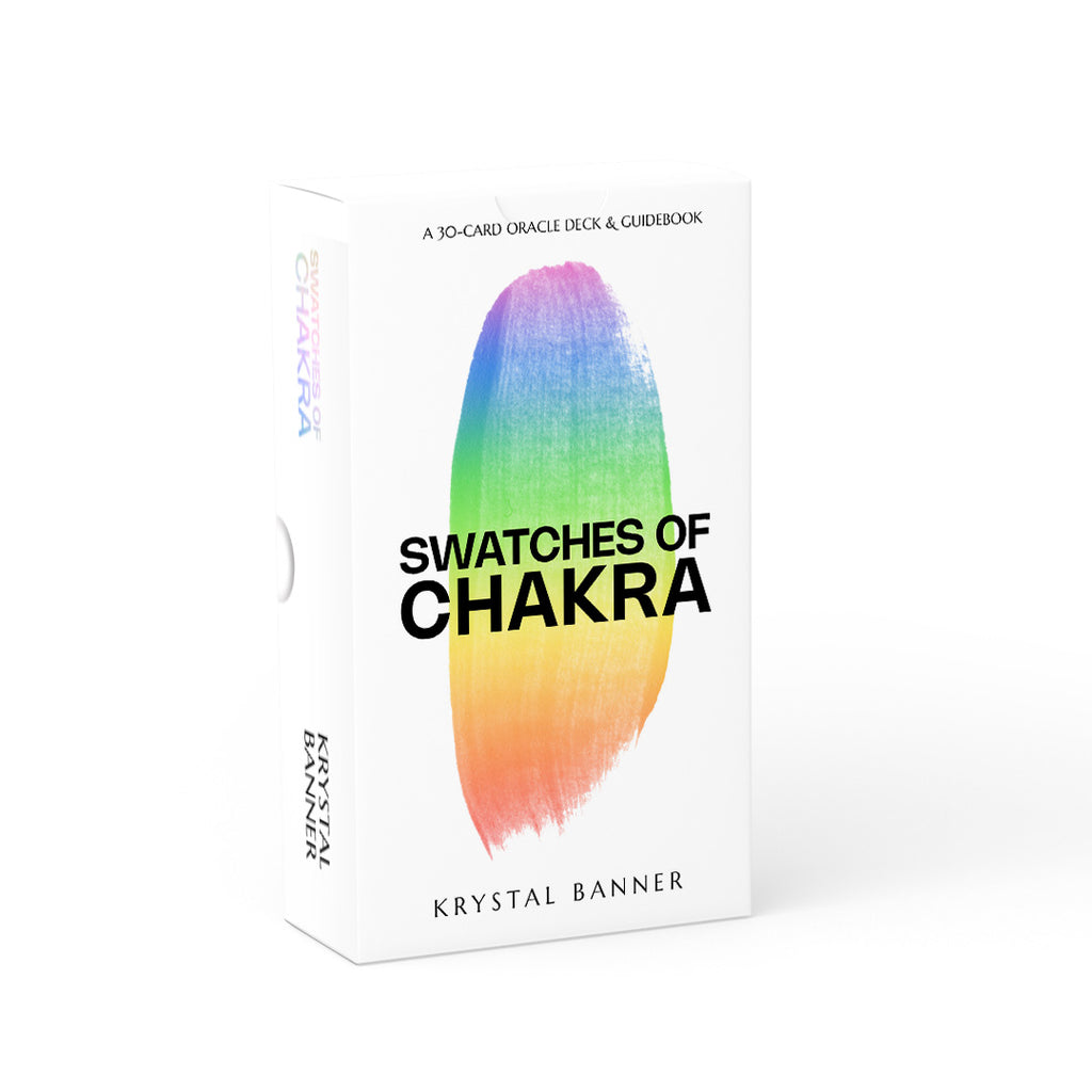 Swatches of Chakra Krystal Banner