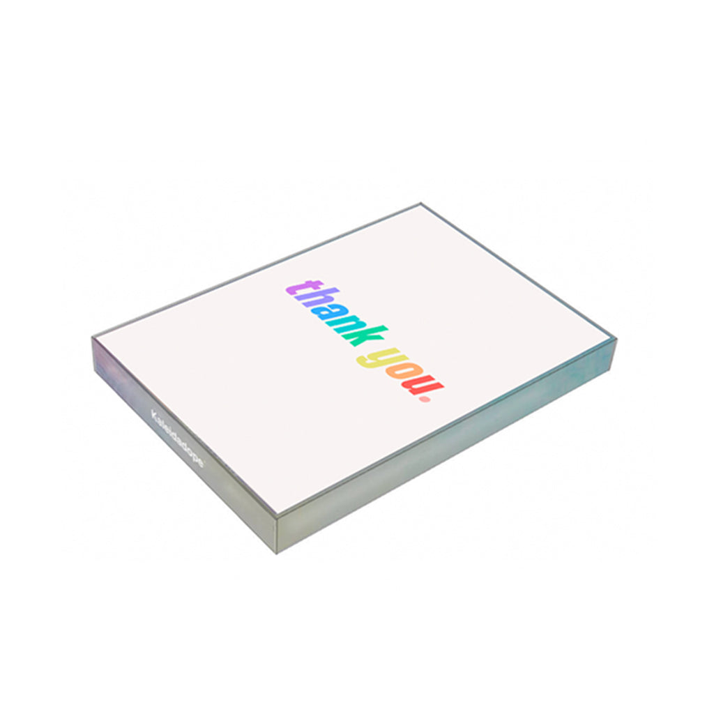 Colorful Thank You Card Set (6 Cards) - Kaleidadope