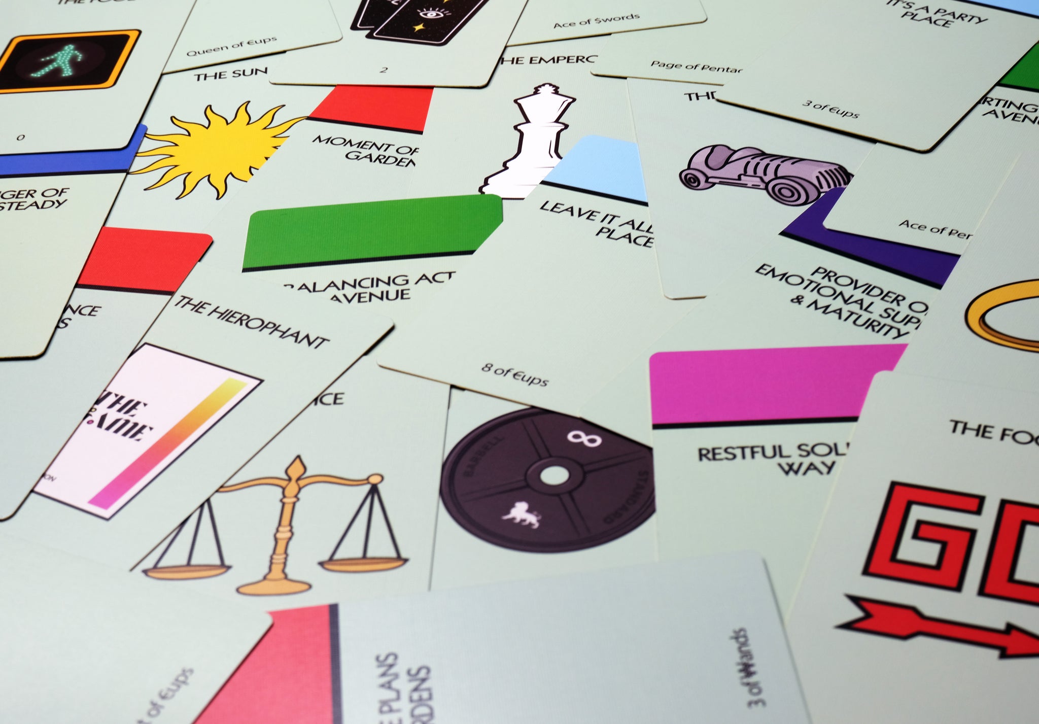 希少・絶版】Life Is Like A Board Game Tarot Life Is Like A Board