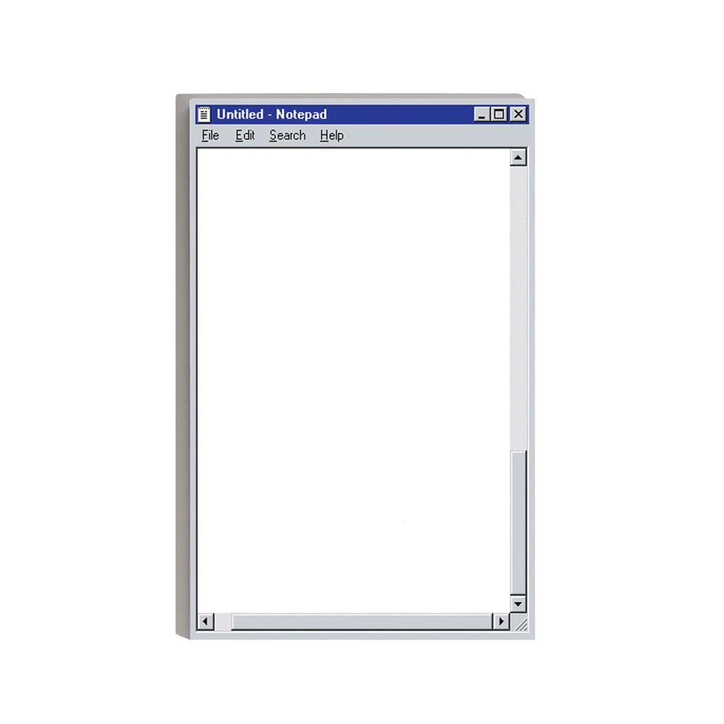 Windows 95 Notepad - Kaleidadope